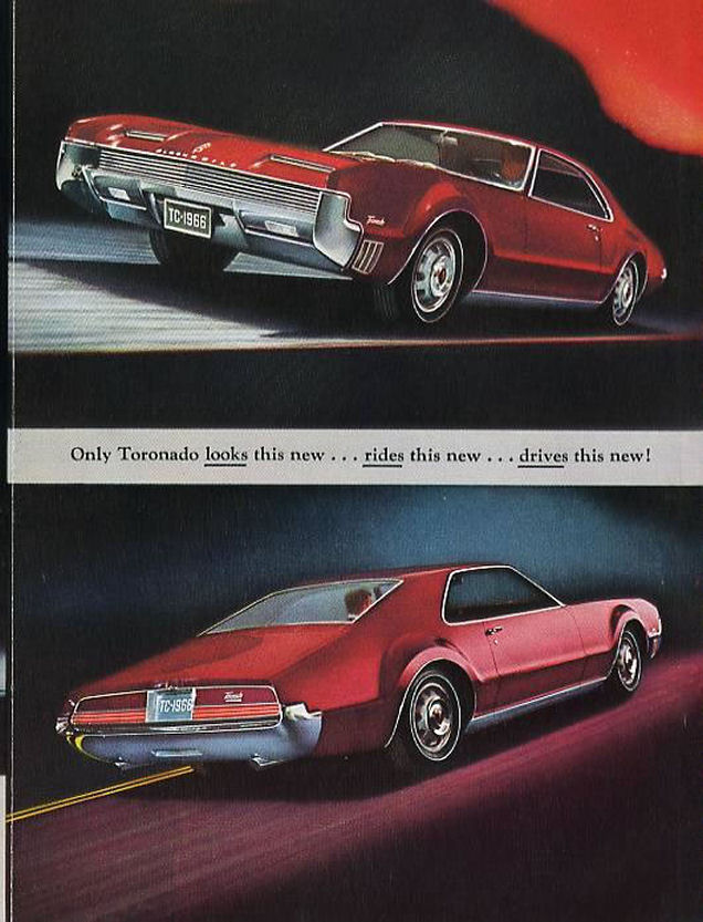 1966 Oldsmobile Tornado Foldout Page 4